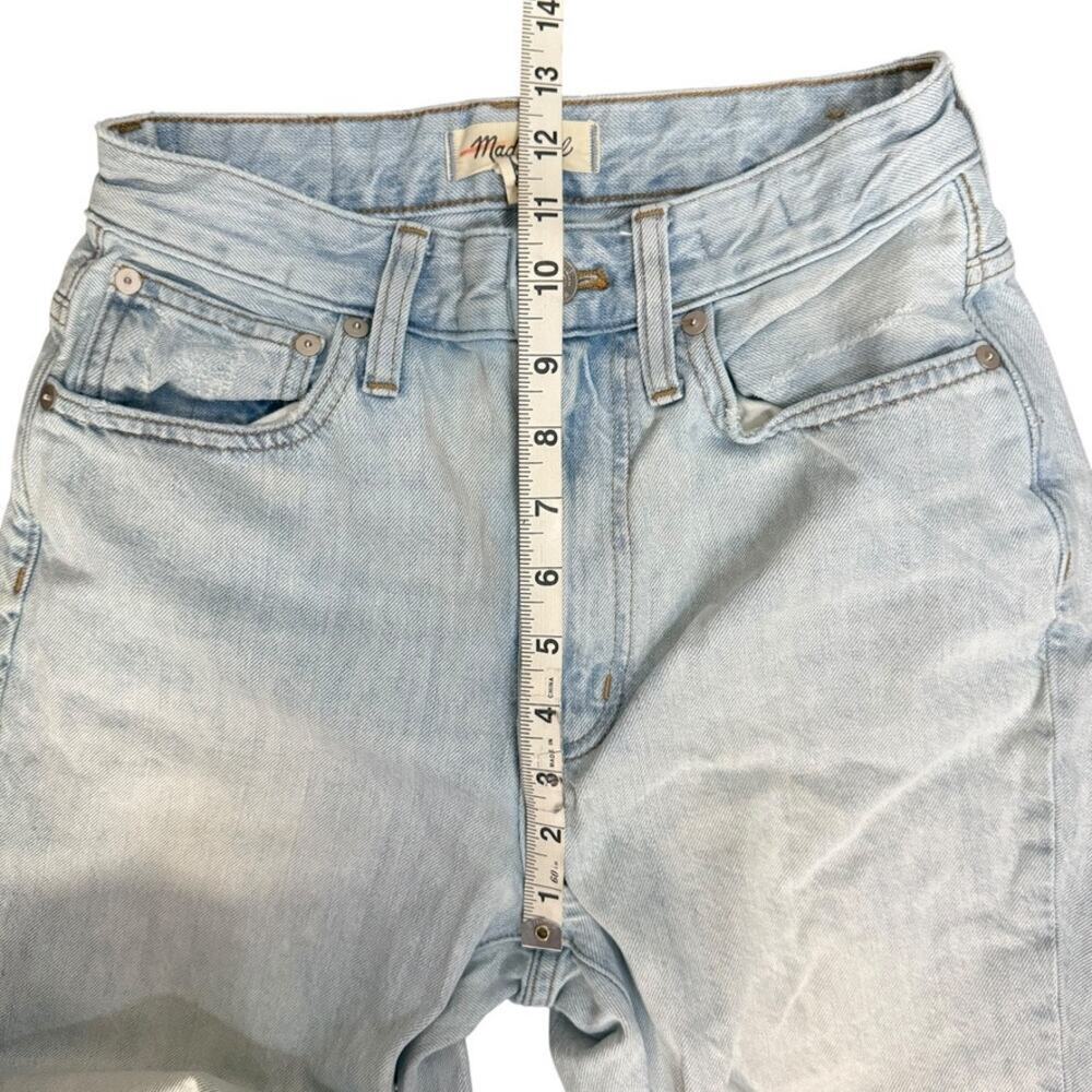 Madewell The Curvy Perfect Vintage Jean High Rise Light Blue Women 24 Denim - Picture 9 of 10